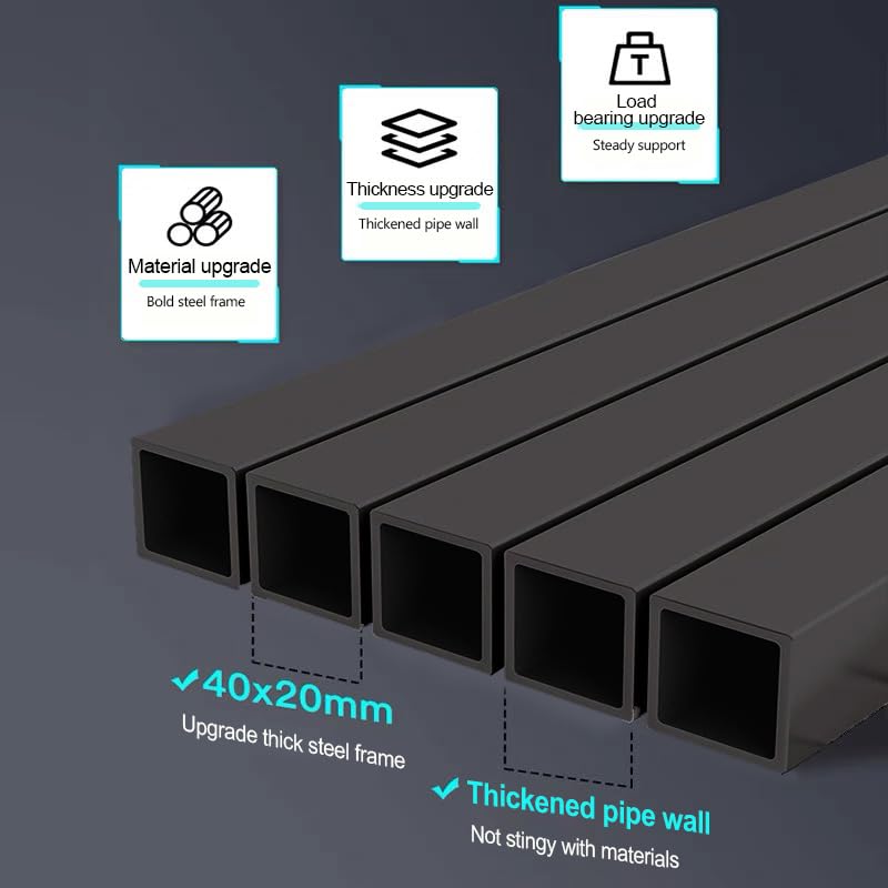XUEGW Gaming Desk, PC Table Student Writing Desks, Modern Wood Desk for Computer, Gamer Table for Home, Office